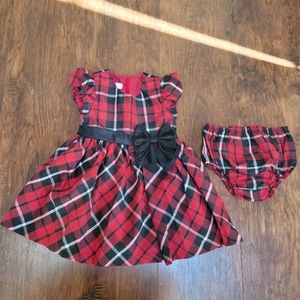 Bonnie Baby 18 month girl Christmas dress